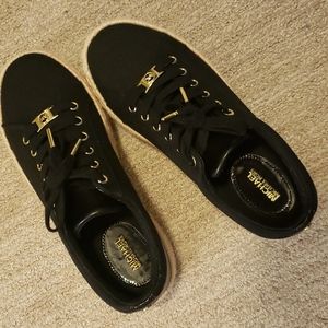 Michael Kors Libby Cotton Platform Sneakers